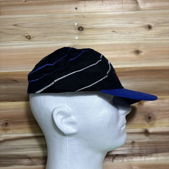Vintage 90s Ford Racing Splash Swirl Snapback Hat Cap Sport Blue Black Nascar - Picture 5 of 7